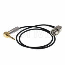 Zaxcom Tentacle CANON AMIRA TimeCode Sync Jam Cable RA 3.5mm TRS BNC