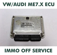 IMMO OFF Programming SERVICE Immobilizer Delete for Bosch VW Audi ME7.X ECU