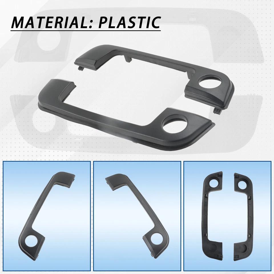 Cubierta protectora de manija de puerta con sello delantero izquierdo y derecho para BMW 323is Foto 3 de 4