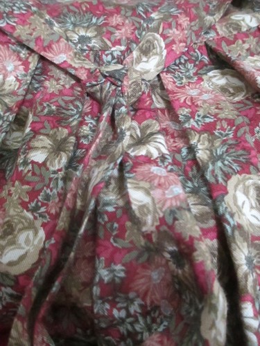 "VINTAGE" LAURA ASHLEY 🌸 SIZE 10==MULTI COLORED FLORAL / PRAIRIE MIDI DRESS - Afbeelding 6 van 8