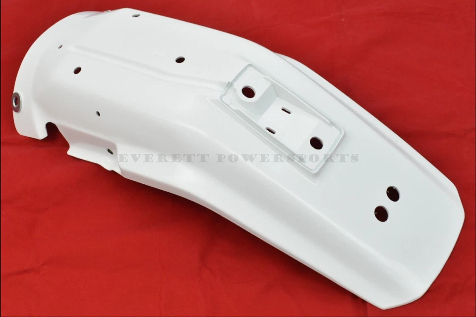 Guardabarros trasero XR650 L 93-24 OEM Ross blanco Honda plástico guardabarros #Q215 Foto 2 de 4