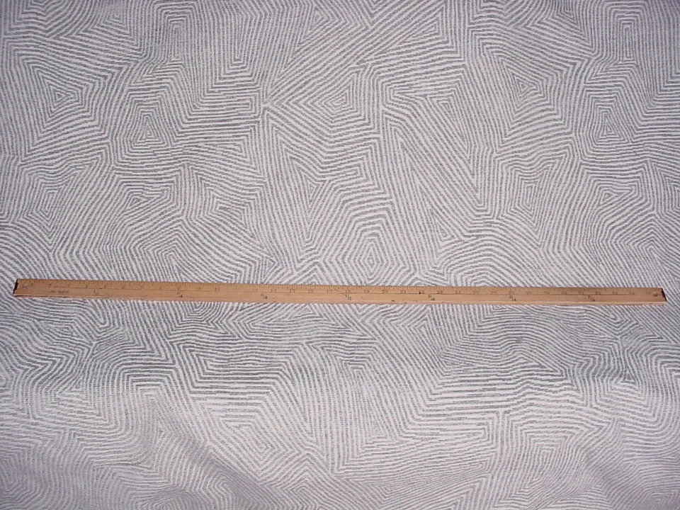 Tela de tapicería plateada chenilla geoda vapor Dendera 35849 Kravet Couture 2Y Foto 2 de 4