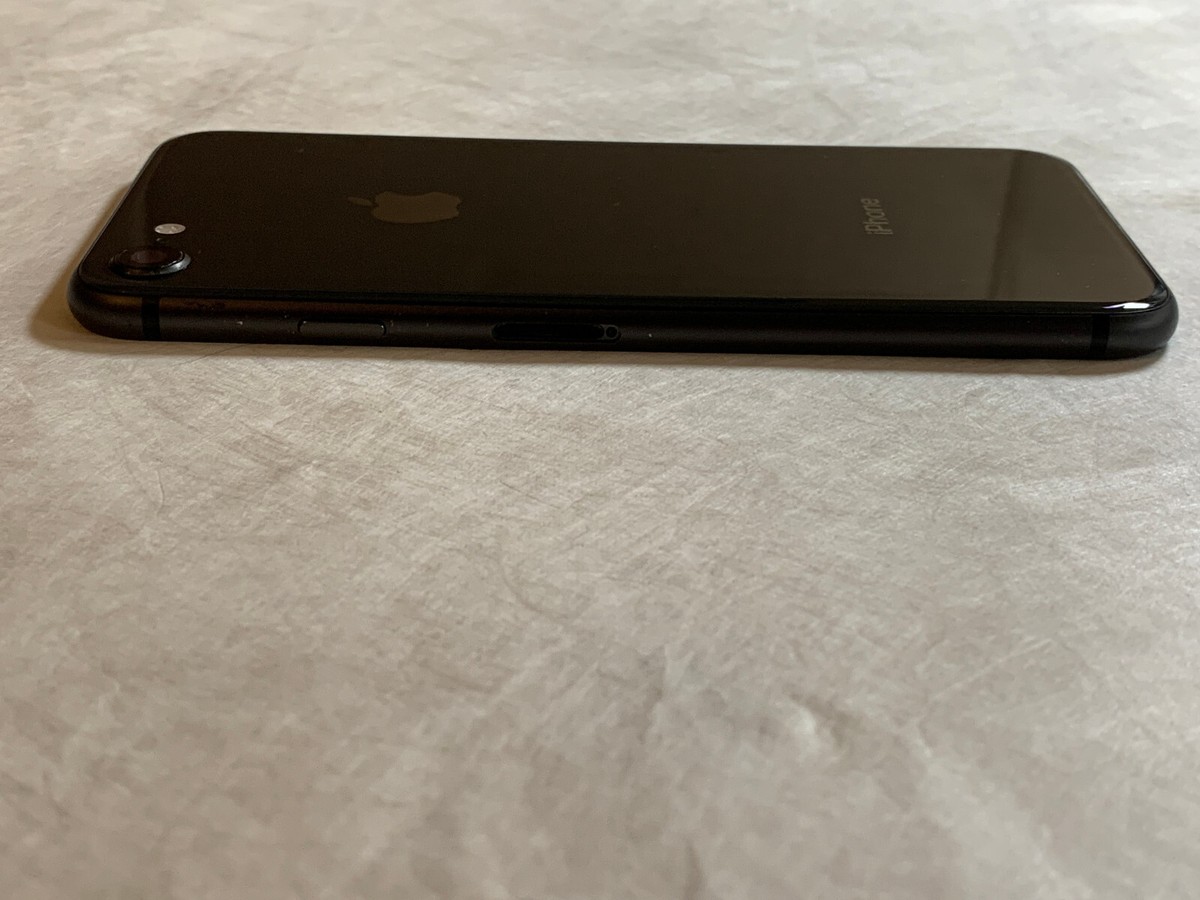 Apple iPhone 8 black original oem frame housing parts Read