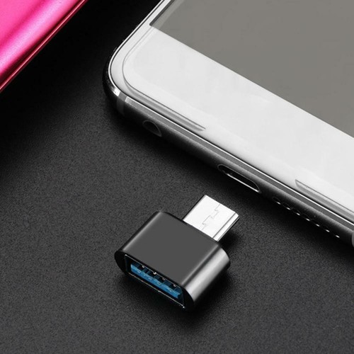 USB 3.1 TYPEC OTG Adapter Male to USB 3.0 A Female Converter Adapter Z3K0 - Zdjęcie 4 z 9