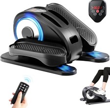 Under Desk Elliptical Machine Portable Pedal Ellipse Leg Exerciser LCD Display