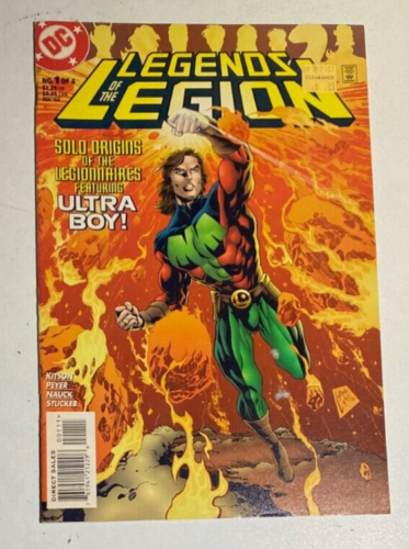 FEBRUARY 1996 NO. 1  LEGENDS OF THE LEGION ULTRA BOY DC COMICS NM - Picture 1 of 3