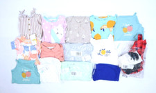 Carters Bulk Lot Of 16 Girls Size 6-12 Month Mix Seasons Tops Bottoms One Pieces