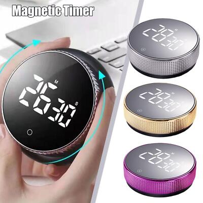 LED Digital Kurzzeitmesser Stoppuhren Magnetisch Küchentimer Countdown C6P7