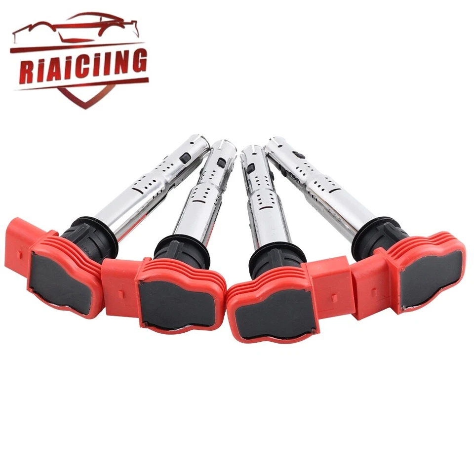 Paquete de bobinas de encendido de 1,8T a 2,0T kit de arnés de conversión e ICM para Audi A4 R8 VW Foto 2 de 4