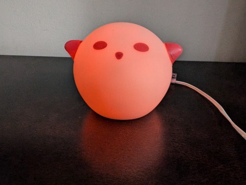 IKEA Night Light Color Changing Push to light Soft plastic ("Cat" ?) - Picture 3 of 7