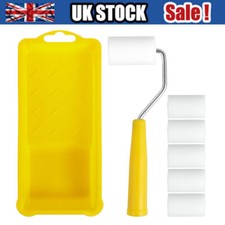 8pcs/Set Foam Paint Roller 2 Inch Sponge Small Roller Cupboards with Paint Tray