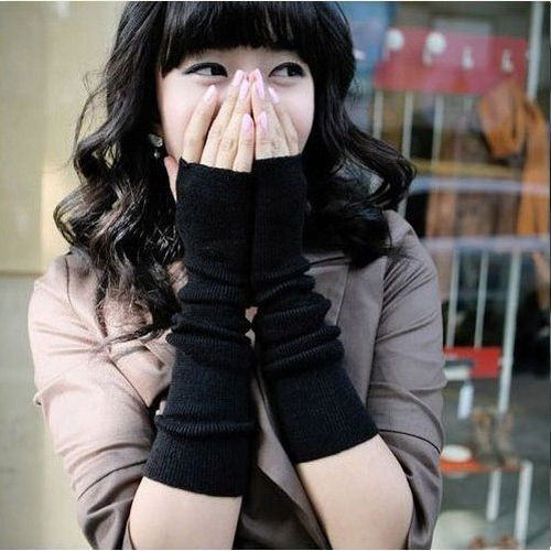 Ribbed Knit Thumbhole Arm Warmer Gloves in 2023  Really cute outfits, Cute  outfits, Stylish outfits