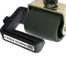 iPrimio No Lift Bed Stoppers to Prevent Sliding - 4 Pack Black Solid Rubber K...