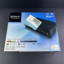 NEW SEALED Sony BDP-S3100 Blu-ray DVD Player ...