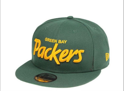 GREEN BAY PACKERS New Era 9FIFTY Team Colors Snapback Adjustable Hat Cap NFL