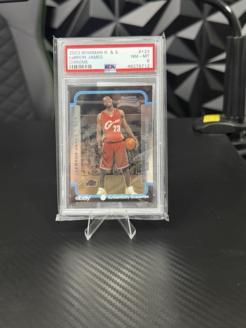LeBron James 2003 Topps Bowman Chrome