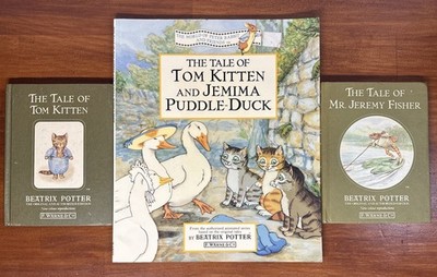Vtg. Beatrix Potter  The Tale Of   Books Lot Of 3