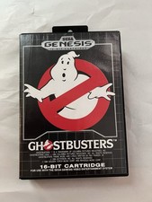 GHOSTBUSTERS - Sega Genesis Game, Complete in Box CIB Tested