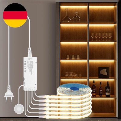 Cabinet Lights COB LED Strip 6 in 1 Dimmbar Penetrating Touch Controls Für Vitri