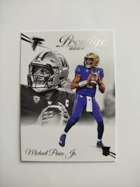 2024 Panini Prestige #334 Michael Penix Jr Rookie Card RC Atlanta Falcons NFL