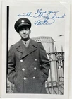 1940s Handsome Man WWII Soldier Signed Inscription Love Note Vtg Snapshot Photo