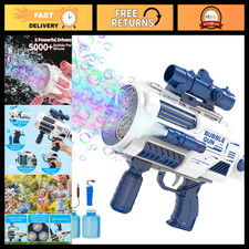 Bubble Guns for Summer Fun - Outdoor Wedding Bubble Blower Machine, Kids Toys