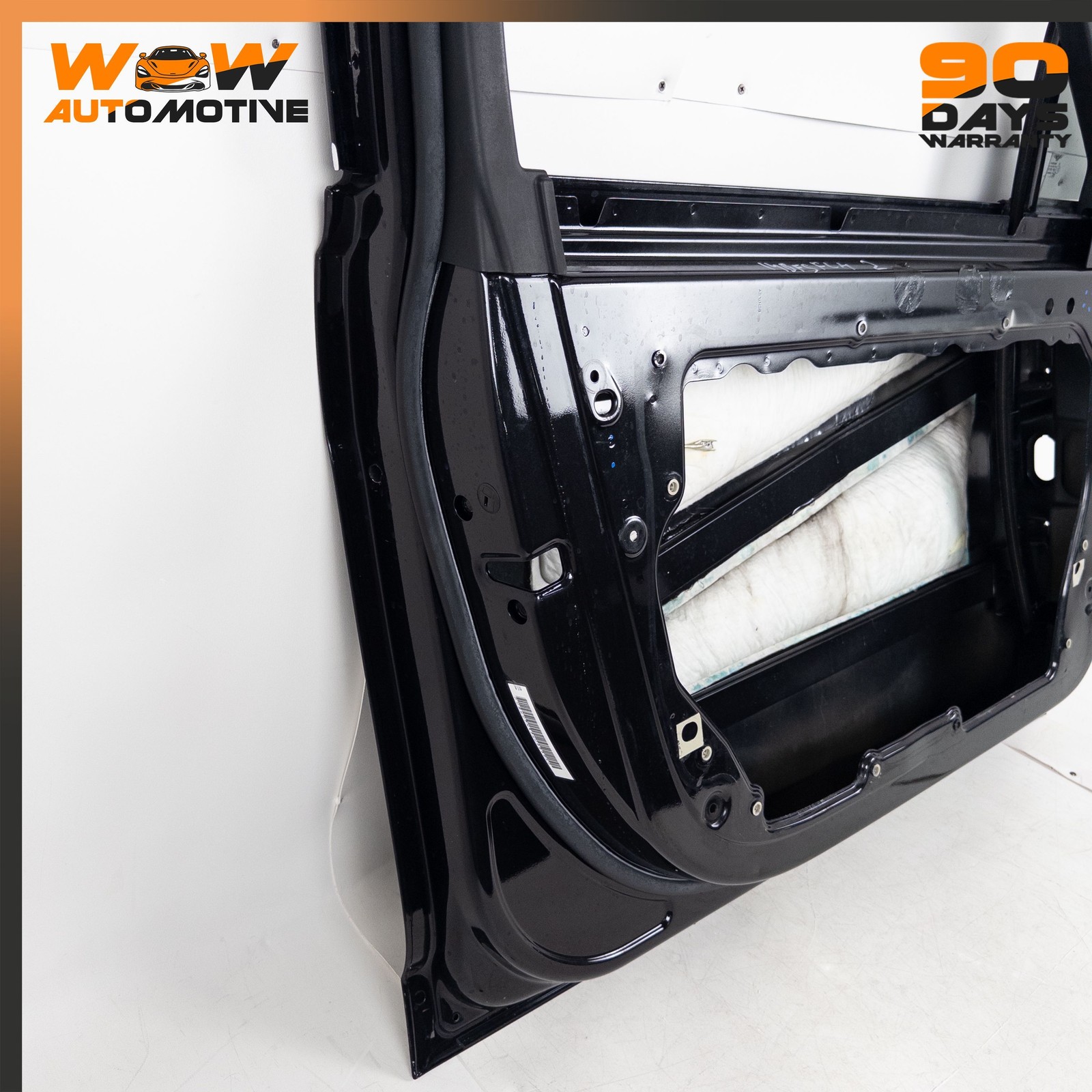 14-19 BENTLEY FLYING SPUR FRONT LEFT DRIVER SIDE DOOR SHELL PANEL BLACK OEM
