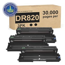 3PK DR820 Drum Unit Compatible With Brother Mfc-L6700dw Mfc-L5850dw Hl-L6200dw