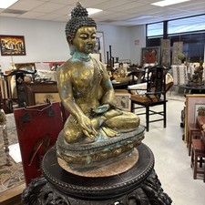 古董原始中国风青铜佛像和雕像| eBay