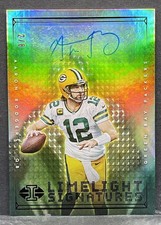 2022 Panini Illusions Aaron Rodgers Limelight Signatures Autograph LS-AR AUTO /8