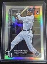 2025 Topps Update Series Rainbow Foil Rookie Debut - Chandler Simpson #US349 