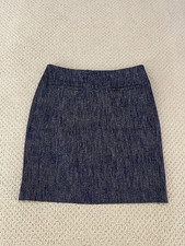 ann taylor women COTTON blend skirt size 4P