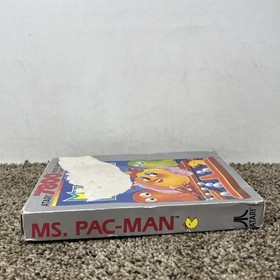 Atari 7800 Games Lot Of 5 Ms PAC Man Dig Dug Choplifter Food Fight Tested