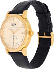    A. Lange & Sohne Langematik 308.021 18k Silver dial 37mm Automatic watch 2