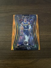 2024-25 Panini Select Russell Westbrook Mezzanine Orange Flash Prizm Parallel SP