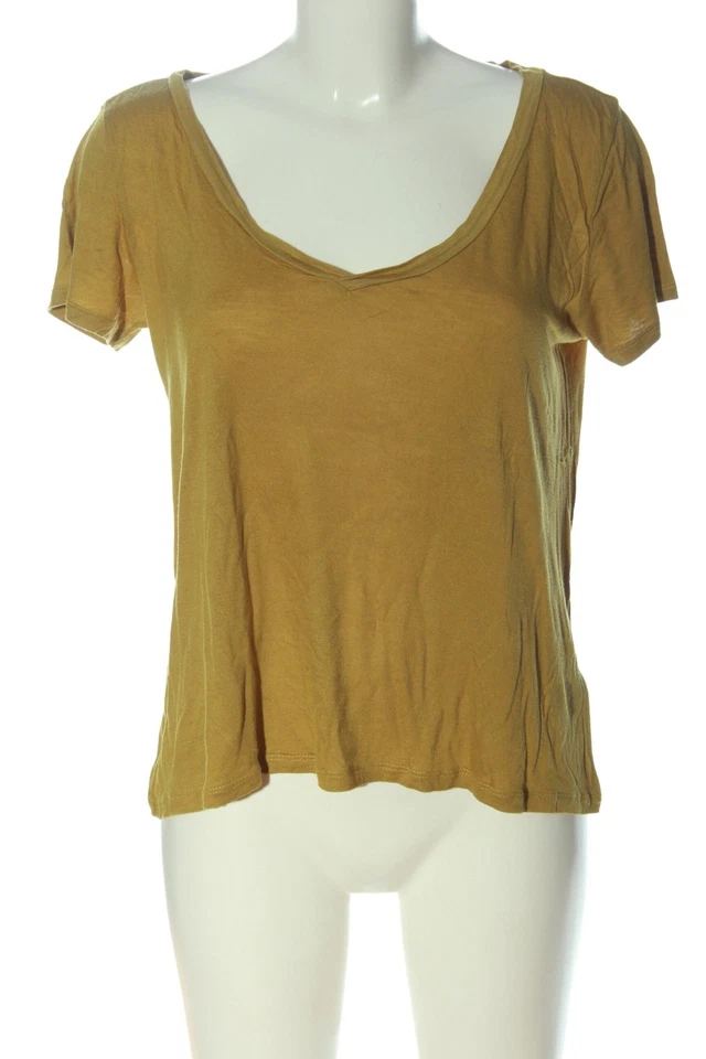 H&M Shirt basique Dames Haut T EU 36 orange clair style décontracté - Photo 1/4