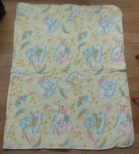 Vintage 1983 Care bear Quilted Baby Blanket Comforter Sleeping Bag Read Descript