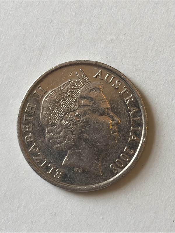 2008 Australia Coin-10 Cents-Circulated 