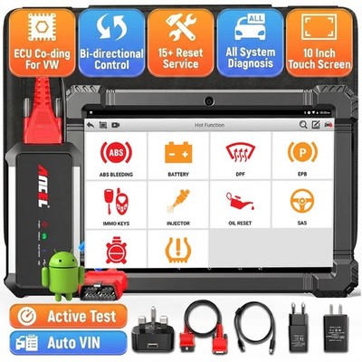 ANCEL X7 Bluetooth OBD2 Scanner Bi-directional Scan Tool Full Systems Diagnostic