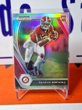 Nfl Panini Trading Cards Patrick Surtain 2021 SILVER Prizm Draft Picks #143 RC