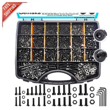 Versatile 2285PCS Alloy Steel Metric Bolts, Screws & Wrenches - Perfect for DIY