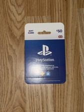 PlayStation Store PSN Gift Card £50 Physical Card