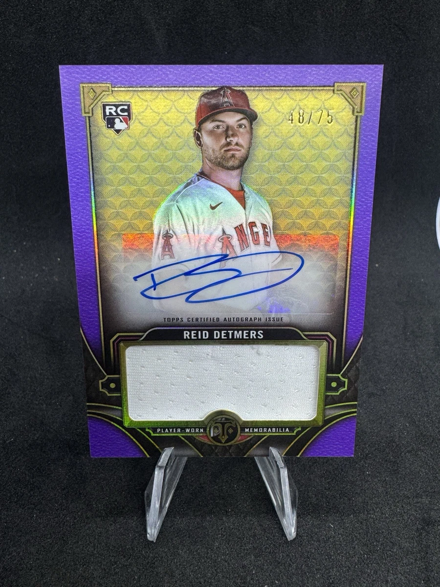 Reid Detmers  RC  直筆サイン Reid Detmers Trading Cards for sale | eBay