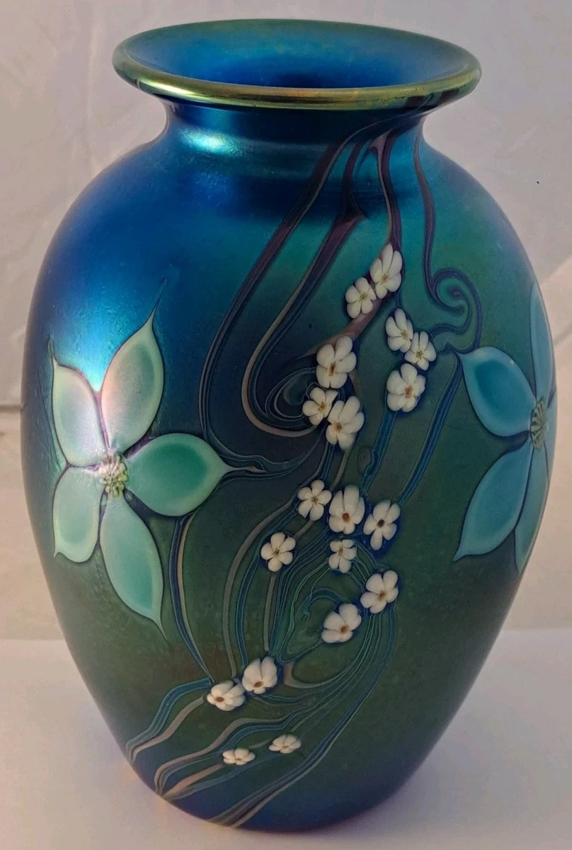 【70sヴィンテージ】Orient&Flume 花瓶 orient flume art glass products for sale | eBay