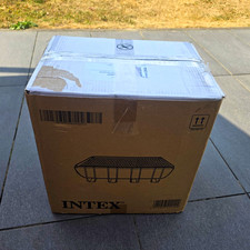 Intex Solar Poolabdeckung Rechteck 4,88 x 2,44 m für Solarenergiegewinnung
