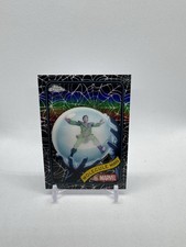 MARVEL TOPPS CHROME 2025 MOLECULE MAN #21 395/399 SPIDER WEB REFRACTOR SSP