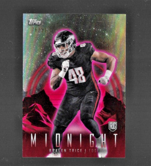 Bralen Trice Topps Midnight #4 Base