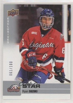 2019-20 Upper Deck CHL Star SP Exclusives 61/100 Ryan Suzuki #323 01ks