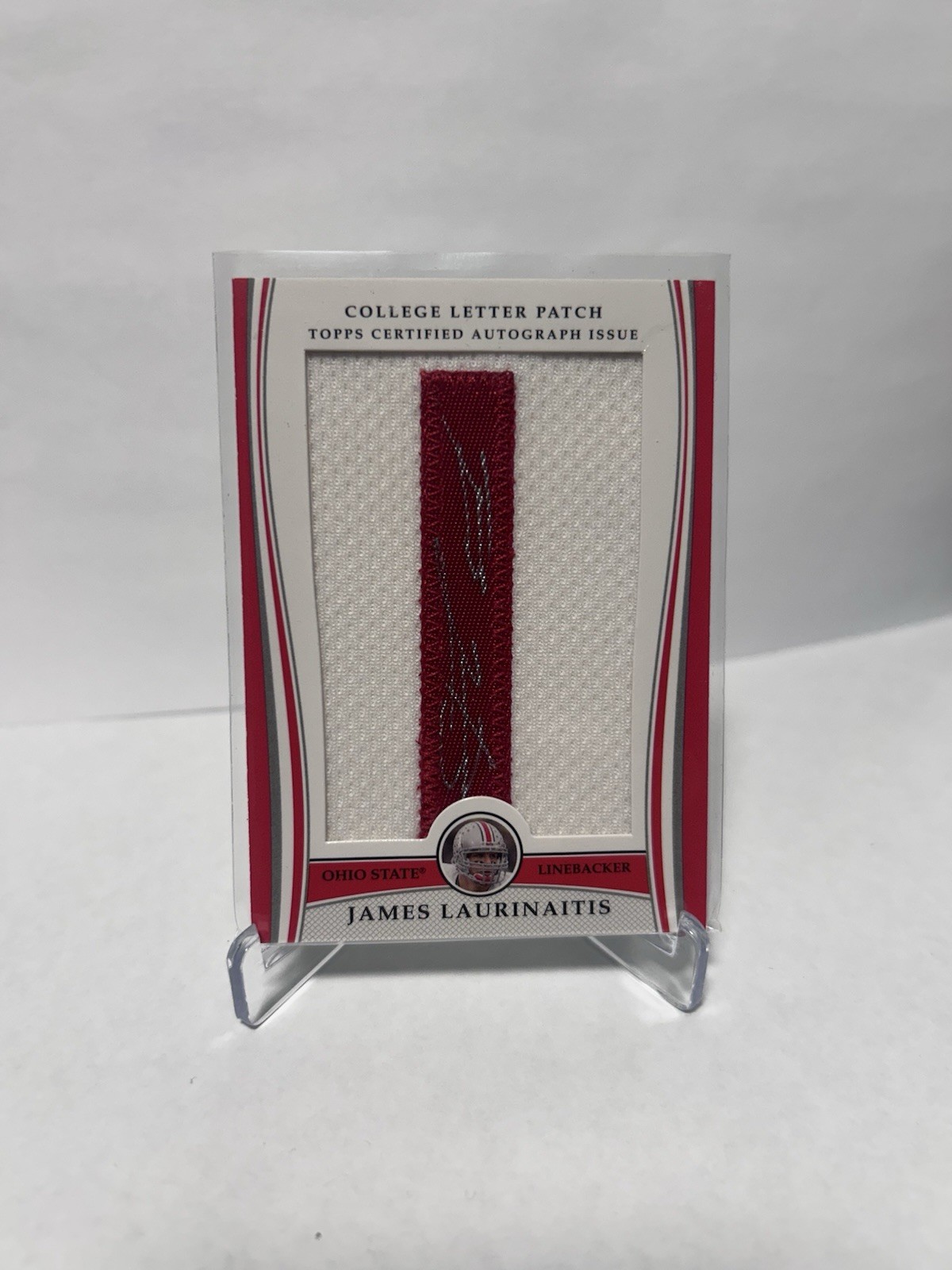 James Laurinaitis Press Pass Se Game Day Gear Jersey #JL Autograph