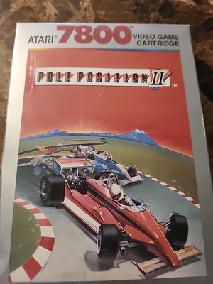 Atari 7800 Pole Position II. Brand New.  Smoke-free Home.  Enjoy!!!